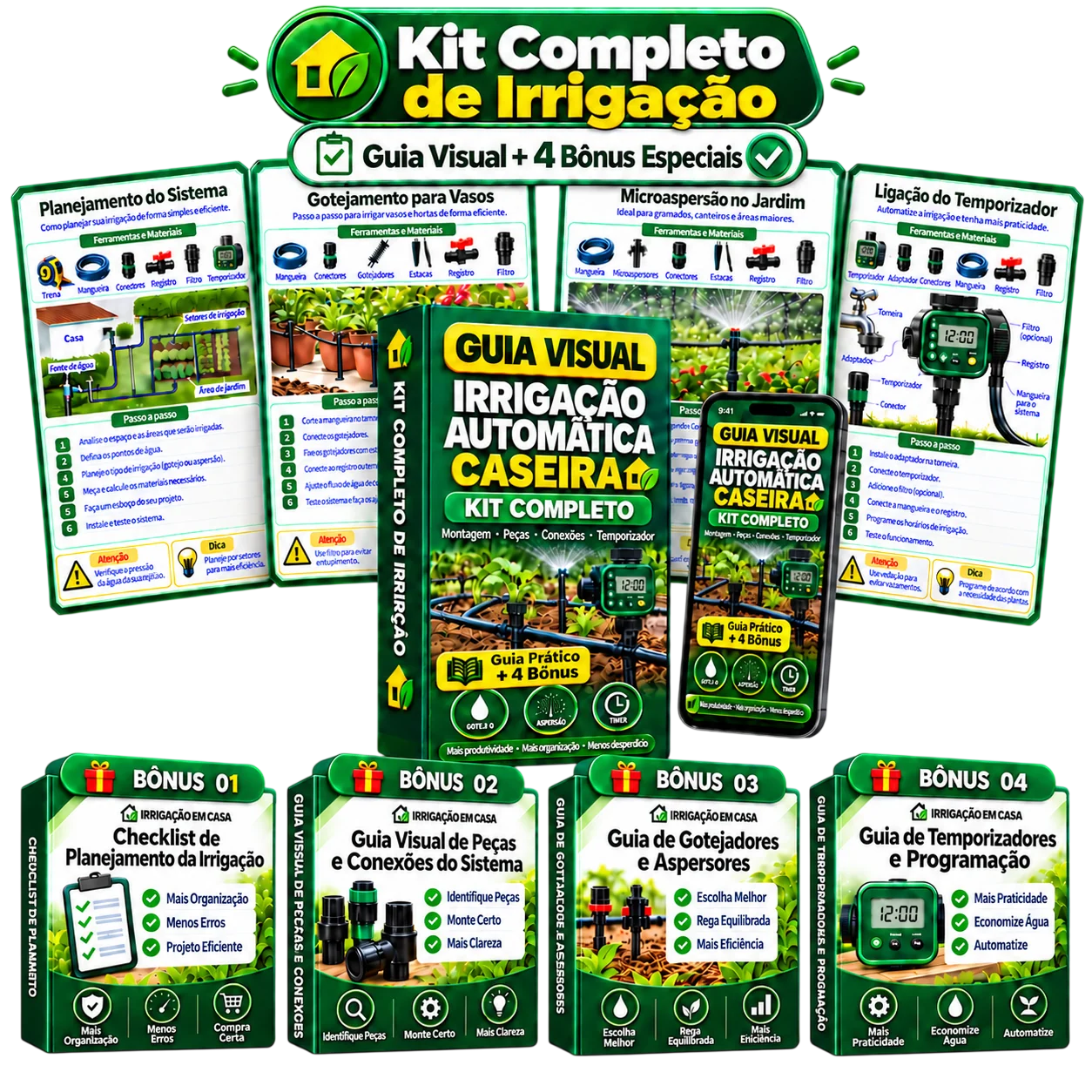 Mockup do Kit Completo